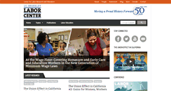 Desktop Screenshot of laborcenter.berkeley.edu