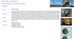 Desktop Screenshot of bqic.berkeley.edu