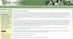Desktop Screenshot of digitalyouth.ischool.berkeley.edu