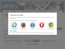 Tablet Screenshot of lib.berkeley.edu