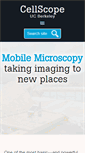 Mobile Screenshot of cellscope.berkeley.edu
