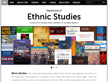 Tablet Screenshot of ethnicstudies.berkeley.edu