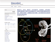 Tablet Screenshot of blogs.ischool.berkeley.edu