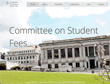Tablet Screenshot of csf.berkeley.edu