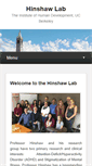 Mobile Screenshot of hinshawlab.berkeley.edu
