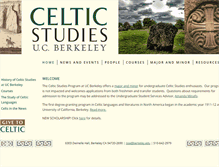 Tablet Screenshot of celtic.berkeley.edu
