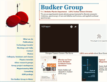 Tablet Screenshot of budker.berkeley.edu