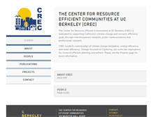 Tablet Screenshot of crec.berkeley.edu