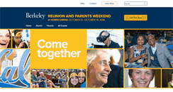 Desktop Screenshot of homecoming.berkeley.edu