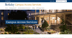 Desktop Screenshot of access-guide.berkeley.edu