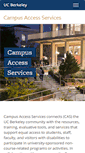 Mobile Screenshot of access-guide.berkeley.edu