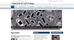 Desktop Screenshot of mcb.berkeley.edu