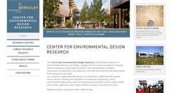 Desktop Screenshot of cedr.berkeley.edu