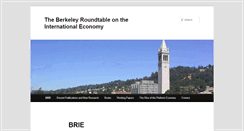 Desktop Screenshot of brie.berkeley.edu