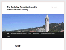 Tablet Screenshot of brie.berkeley.edu