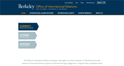 Desktop Screenshot of international.berkeley.edu