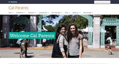 Desktop Screenshot of calparents.berkeley.edu