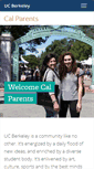 Mobile Screenshot of calparents.berkeley.edu