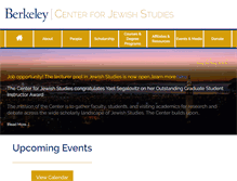 Tablet Screenshot of jewishstudies.berkeley.edu