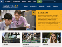 Tablet Screenshot of cs.berkeley.edu