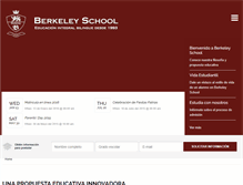 Tablet Screenshot of berkeley.edu.pe