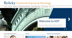 Desktop Screenshot of nst.berkeley.edu