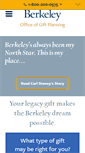 Mobile Screenshot of planyourlegacy.berkeley.edu