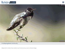 Tablet Screenshot of nature.berkeley.edu
