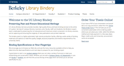 Desktop Screenshot of bindery.berkeley.edu