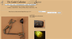 Desktop Screenshot of golubcollection.berkeley.edu