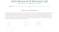 Desktop Screenshot of kellylab.berkeley.edu