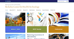 Desktop Screenshot of bcht.berkeley.edu