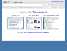 Tablet Screenshot of biosearch.berkeley.edu