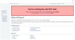 Desktop Screenshot of docs.ocf.berkeley.edu