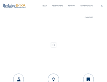 Tablet Screenshot of ipira.berkeley.edu