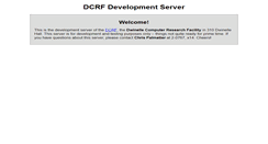 Desktop Screenshot of dcrf-dev.berkeley.edu