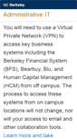 Mobile Screenshot of blue.berkeley.edu
