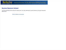 Tablet Screenshot of mysummer.berkeley.edu
