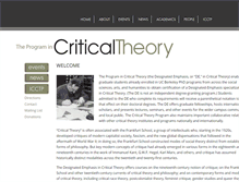 Tablet Screenshot of criticaltheory.berkeley.edu