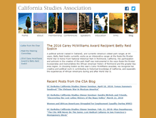 Tablet Screenshot of californiastudiesassociation.berkeley.edu