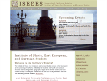 Tablet Screenshot of iseees.berkeley.edu