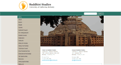 Desktop Screenshot of buddhiststudies.berkeley.edu