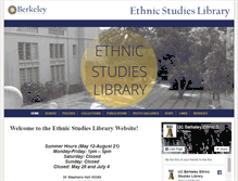Tablet Screenshot of eslibrary.berkeley.edu