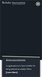 Mobile Screenshot of neuroscience.berkeley.edu