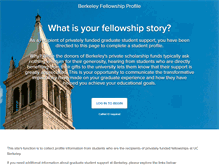 Tablet Screenshot of fellowship.berkeley.edu