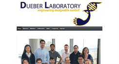 Desktop Screenshot of dueberlab.berkeley.edu