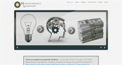 Desktop Screenshot of neuroecon.berkeley.edu