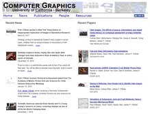 Tablet Screenshot of graphics.berkeley.edu
