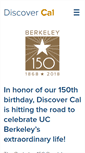 Mobile Screenshot of discovercal.berkeley.edu