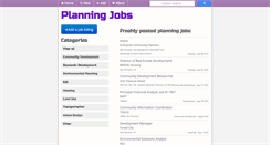 Desktop Screenshot of planningjobs.berkeley.edu